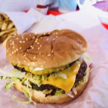 Jolly Kone - Cheeseburger was delicious - American Near Me - Bridgeport, California