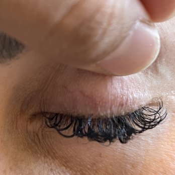 Lashed By Jazz - Lashes glued to my eyelid - Eyelash Service Near Me