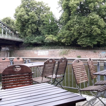 Sachers - Blick von unserem Platz auf die Trave - Cafes Near Me - Lübeck, SH Sachers - Blick von unserem Platz auf die Trave - Cafes Near Me - Lübeck, SH