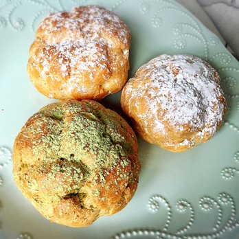 KAI Sweets Cafe - Regular size cream puffs - Cafes Near Me - Edgewater, New Jersey