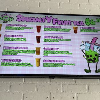 Bubble Pop Tea - Drink menu - Bubble Tea Near Me - Fresno, California Bubble Pop Tea - Drink menu - Bubble Tea Near Me - Fresno, California