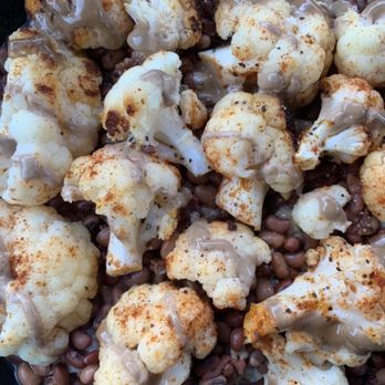 Golden Owl Tavern - Smoked Cauliflower Hoppin' John - New American Near Me - Charlotte, North Carolina