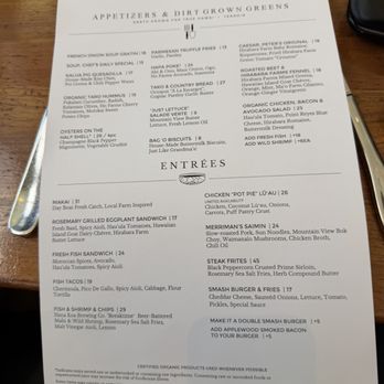 Merriman's Honolulu - Lunch menu - Hawaiian Near Me - Honolulu, Hawaii Merriman's Honolulu - Lunch menu - Hawaiian Near Me - Honolulu, Hawaii