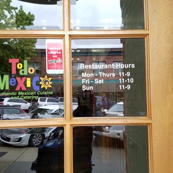 Todo Mexico - Business hours. - Mexican Near Me - Snohomish, Washington Todo Mexico - Business hours. - Mexican Near Me - Snohomish, Washington