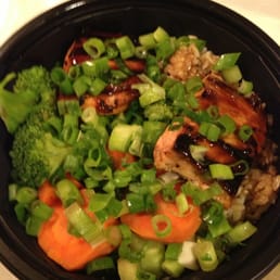 Salmon Veggie Bowl