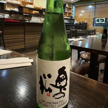 Sushi Kushi 4 U - Okonomatsu sake. Light and delicate. I highly recommend! - Japanese Near Me - Lake Zurich, Illinois Sushi Kushi 4 U - Okonomatsu sake. Light and delicate. I highly recommend! - Japanese Near Me - Lake Zurich, Illinois