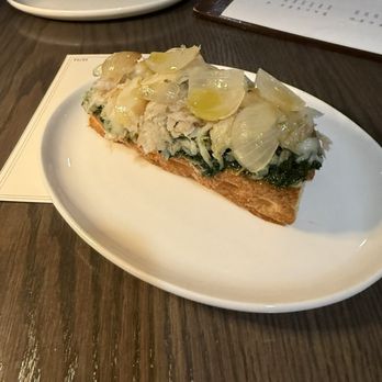 Trattoria Fondi - Smoked mackerel crostini. - Italian Near Me - Bedford, New Hampshire Trattoria Fondi - Smoked mackerel crostini. - Italian Near Me - Bedford, New Hampshire