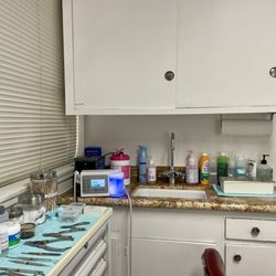 Bay Area Foot Care - Exam room setup