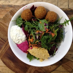 Falafel salad Falafel salad