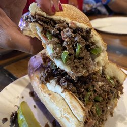 The Tap Public House - Steak& Cheese Sub (bacon added)