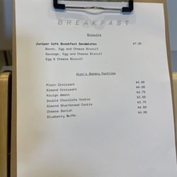Bellwood Coffee - Menu