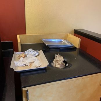 Moe's Southwest Grill - Trash overflowing - Mexican Near Me - Brooksville, Florida Moe's Southwest Grill - Trash overflowing - Mexican Near Me - Brooksville, Florida