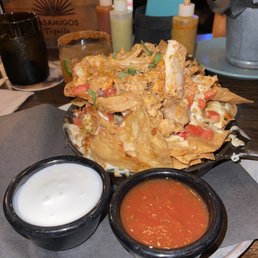 Chicken nachos