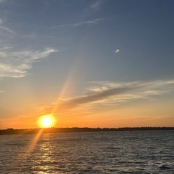 Sightsailing of Newport - Sunset over the water