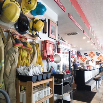 Firehouse Cafe - the inside of the restaurant - Coffee & Tea Near Me - Simi Valley, California
