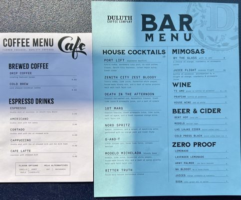 Kitchen & Bar at Duluth Coffee Company by null