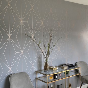 Wallpaper Installer LA - Dining Room wall. - Wallpapering Near Me - Orange, California Wallpaper Installer LA - Dining Room wall. - Wallpapering Near Me - Orange, California