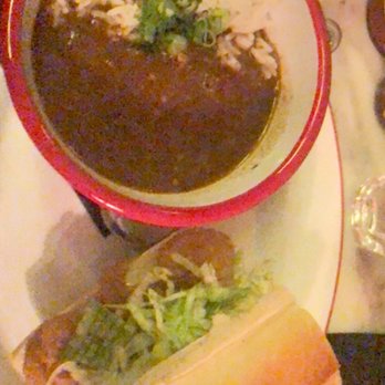 Lowerline - The Peoples Street Special - Half shrimp po-boy and a cup of gumbo - Cajun/Creole Near Me - Brooklyn, New York