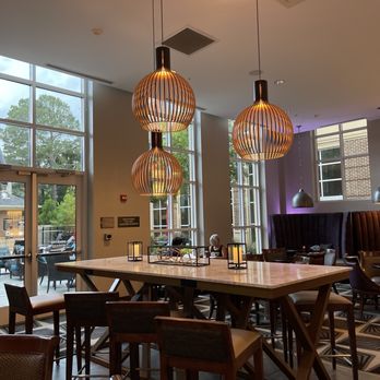 Bar 4808 - View from bar to outside patio - Salad Near Me - Charlotte, North Carolina