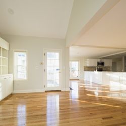 Bourke Contracting - Newton home repaired and repainted after extensive water damage.