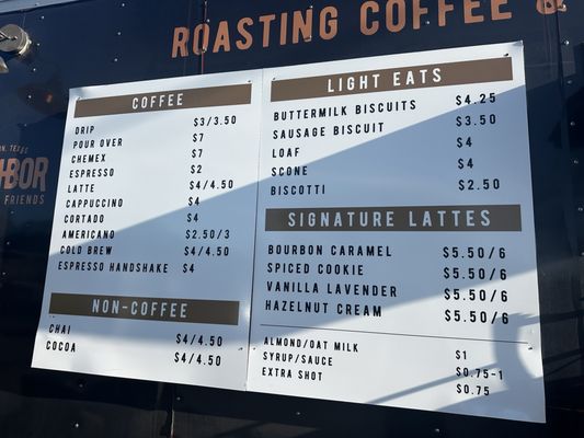 Menu photo 4 Neighbor Coffee and Friends Austin, TX