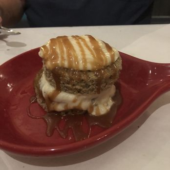 BrewRiver Creole Kitchen - Banana cake with cream cheese frosting and caramel - Gastropubs Near Me - Cincinnati, Ohio BrewRiver Creole Kitchen - Banana cake with cream cheese frosting and caramel - Gastropubs Near Me - Cincinnati, Ohio