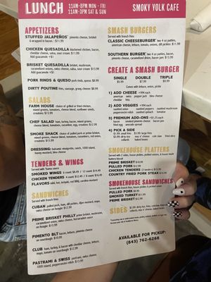 Menu photo 3 Smoky Yolk Cafe Charleston, SC Menu photo 3 Smoky Yolk Cafe Charleston, SC