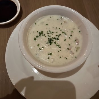 Lure Fishbar - New England clam chowder (split) portion - Bars Near Me - Chicago, Illinois Lure Fishbar - New England clam chowder (split) portion - Bars Near Me - Chicago, Illinois