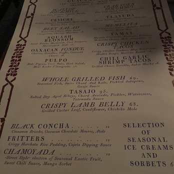 Quixote - Food menu - Mexican Near Me - San Diego, California Quixote - Food menu - Mexican Near Me - San Diego, California