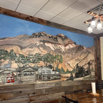 Smokin J’s Barbecue - Mural - Burgers Near Me - Beatty, Nevada Smokin J’s Barbecue - Mural - Burgers Near Me - Beatty, Nevada