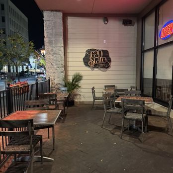 620 State - Signage on patio - Music Venues Near Me - Bristol, Tennessee