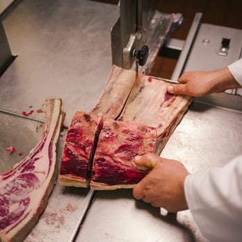 Kettle Range Meat Co - These are going to be some beautiful 2lb Tomahawks... 70 day dry aged! - Butcher Near Me - Milwaukee, Wisconsin