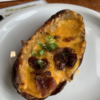 Stage Coach Grille - Potato skins appetizer (came with 3 big ones and a side of ranch). - Seafood Near Me - La Verkin, Utah Stage Coach Grille - Potato skins appetizer (came with 3 big ones and a side of ranch). - Seafood Near Me - La Verkin, Utah