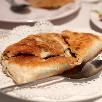 Mu Lan - 1. Vegetarian Leek Pie ($9.95) - Taiwanese Near Me - Cambridge, Massachusetts
