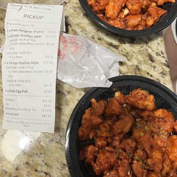 Huang's China Bistro - Big clumps of breading :( - Chinese Near Me - Cornelius, North Carolina