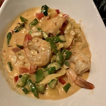 The Turquoise Room - Shrimp with Pappardelle Pasta - New American Near Me - Winslow, Arizona The Turquoise Room - Shrimp with Pappardelle Pasta - New American Near Me - Winslow, Arizona