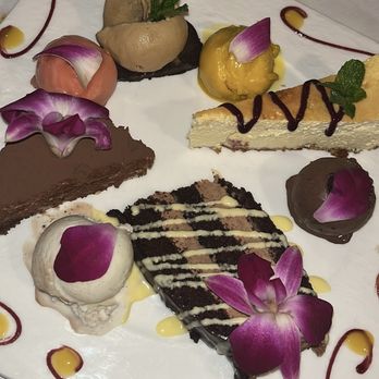 Tortino Restaurant - Dessert platter: vanilla, blood orange, choc and raspberry gelato; chocolate salami, ricotta cheesecake, tiramisu, milk/dark choc cake. - Italian Near Me - Washington, DC, District of Columbia Tortino Restaurant - Dessert platter: vanilla, blood orange, choc and raspberry gelato; chocolate salami, ricotta cheesecake, tiramisu, milk/dark choc cake. - Italian Near Me - Washington, DC, District of Columbia
