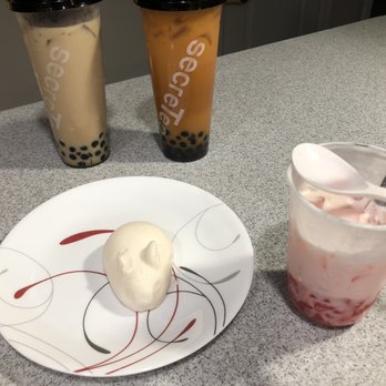 SecreTea - Secret Milk Tea , Thai Milk Tea , strawberry bunny tea. (Took this picture at home so we could show what the bunny looks like.) - Bubble Tea Near Me - Washington, DC, District of Columbia SecreTea - Secret Milk Tea , Thai Milk Tea , strawberry bunny tea. (Took this picture at home so we could show what the bunny looks like.) - Bubble Tea Near Me - Washington, DC, District of Columbia