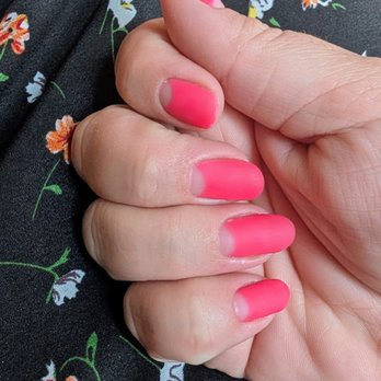 Avalon Nail Bar - Gel moon manicure in Vintage Avon pink - Nail Salons Near Me - Tacoma, Washington Avalon Nail Bar - Gel moon manicure in Vintage Avon pink - Nail Salons Near Me - Tacoma, Washington