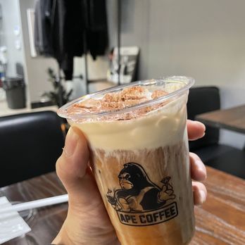Ape Coffee - Cloud Ape (TikTok: @justandyvu) - Coffee & Tea Near Me - Orange, California