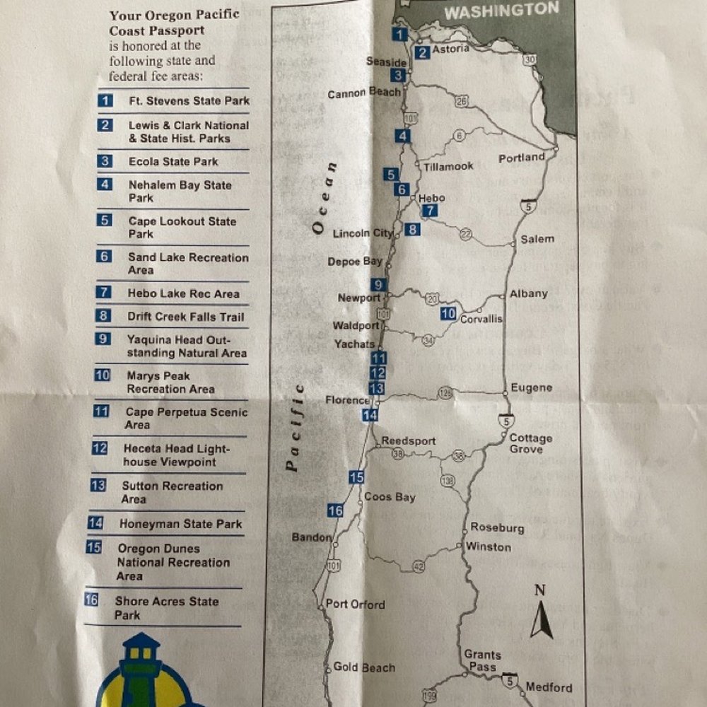 Drift Creek Fall And Bridge - Pacific Coast Passport map. - Hiking Near Me - Otis, Oregon Drift Creek Fall And Bridge - Pacific Coast Passport map. - Hiking Near Me - Otis, Oregon