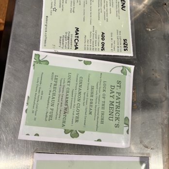 Dear Grace - Coffee and Matcha Menu / Seasonal Menu - Coffee & Tea Near Me - Edcouch, Texas