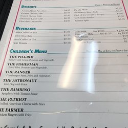 Causeway Diner - Menu