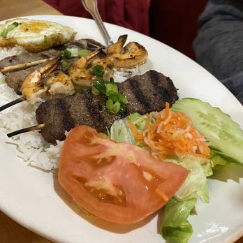 Saigon 1 - R4 Grilled Pork, Shrimps, Beef Combo - Vietnamese Near Me - Virginia Beach, Virginia