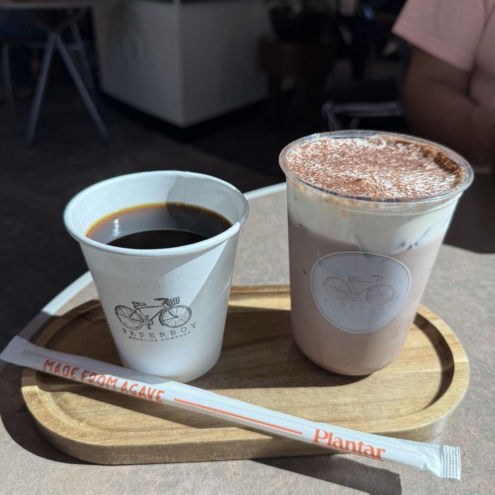 Paperboy Roasting Company - Blk coffee $ ice chocolate milk with foam - Coffee Roasteries Near Me - Fontana, California Paperboy Roasting Company - Blk coffee $ ice chocolate milk with foam - Coffee Roasteries Near Me - Fontana, California