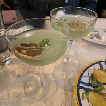 Locanda Amalfi - Basil Martinis - Italian Near Me - Pleasanton, California