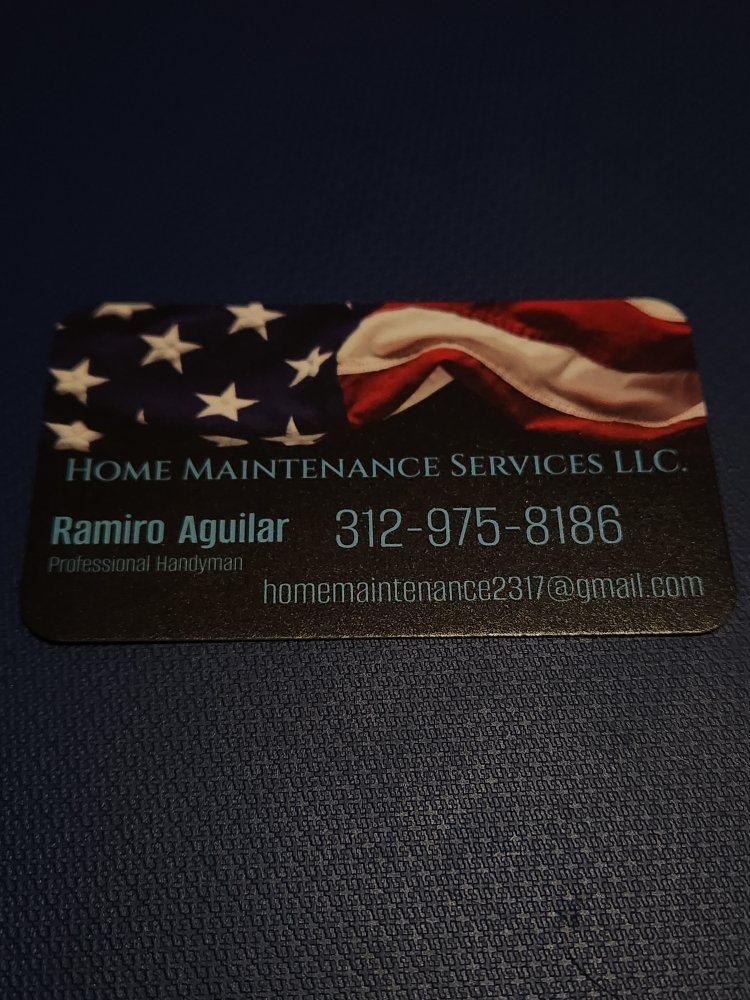 Slide of Home Maintenance Services