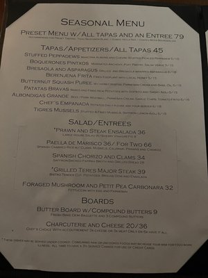 Menu photo 7 AMOR Tacoma, WA