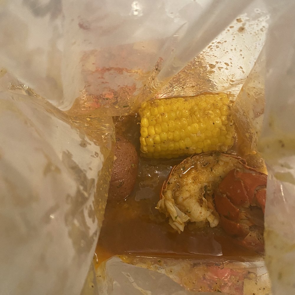 Crab Du Jour - Newark - Lobster Tail ... (every pound comes with potatoes and corn!) - Seafood Near Me - Newark, Delaware Crab Du Jour - Newark - Lobster Tail ... (every pound comes with potatoes and corn!) - Seafood Near Me - Newark, Delaware