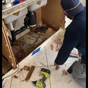 Dry Out Medics - Sink area - Damage Restoration Near Me - San Diego, California Dry Out Medics - Sink area - Damage Restoration Near Me - San Diego, California